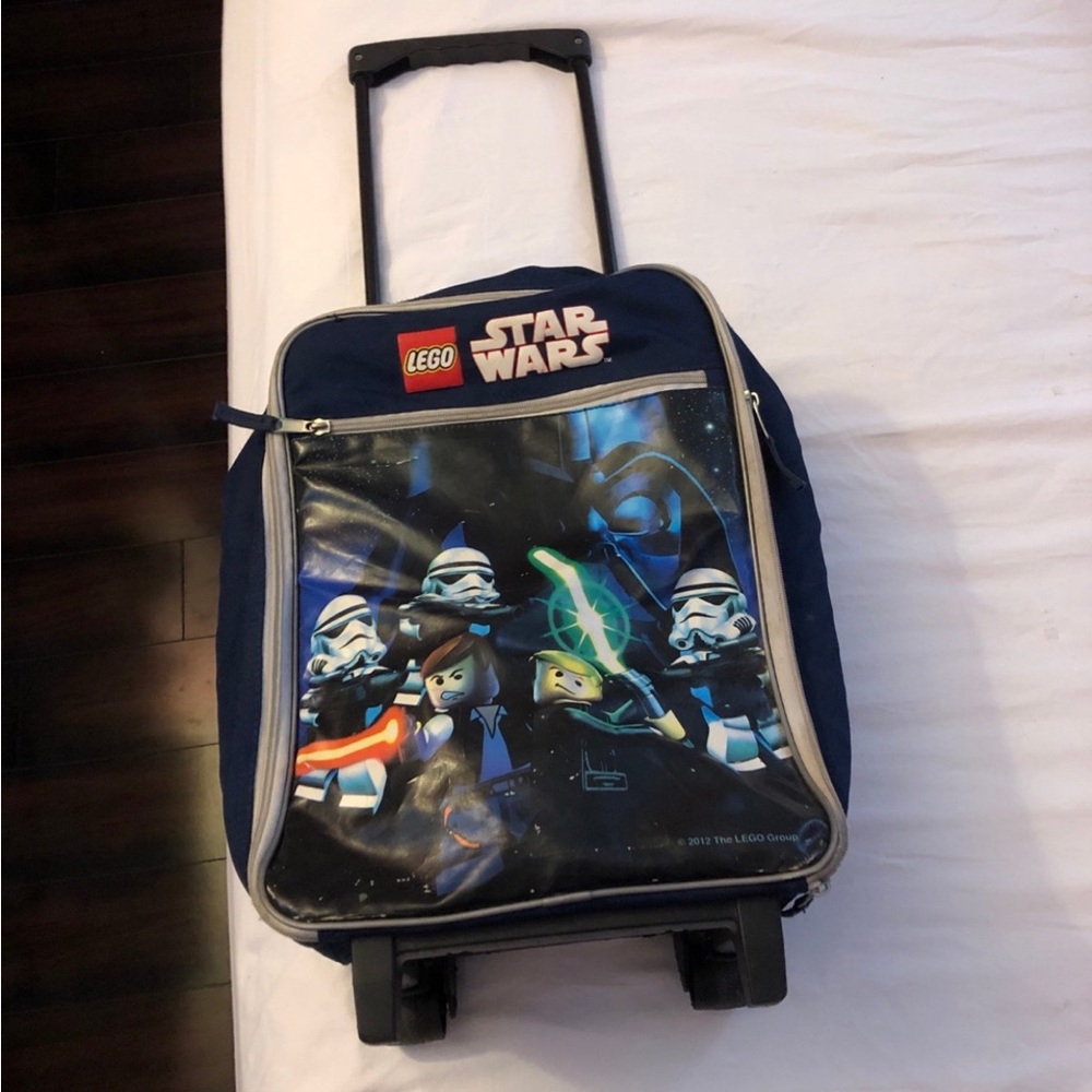 Lego Star Wars suit case from 2012